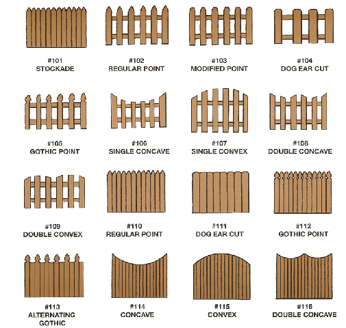 Wood Fence Designs