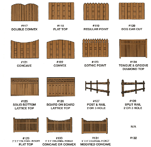 Wood Fence Drawing Wood Fence Drawing